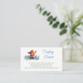 聖牛青赤モダンちゃんシャワー表示シャワー エンクロージャーカード (スタンド正面)