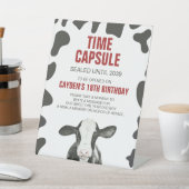 聖牛1歳の誕生日カプセルポスター 台座サイン (インサイチュ)