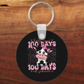 聖牛100日女子学生先生 キーホルダー (正面)