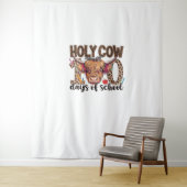 聖牛100日学校100日学校教え タペストリー (インサイチュ)