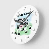 聖牛 ラウンド壁時計 (傾斜)