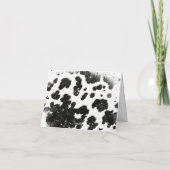 聖牛 Boho Baby Shower | Boho |パンパスグラス サンキューカード (裏面)