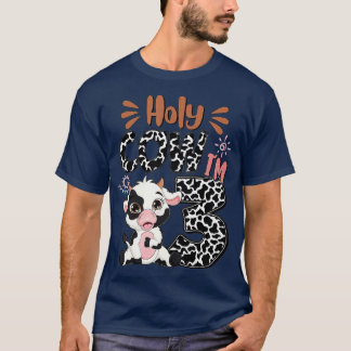 聖牛I'm 3誕生日少年3番目の牛のファーム動物B Tシャツ