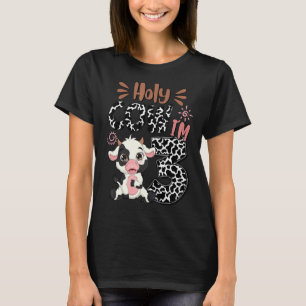 聖牛I'm 3誕生日少年3番目の牛のファーム動物B Tシャツ