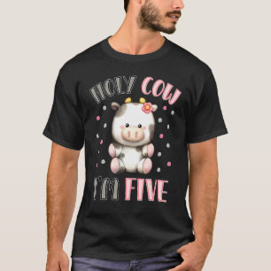 聖牛I'm 5 Cute Farm Animal 5誕生日Fo Tシャツ
