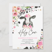 聖牛I'm One Pinkフローラファームバースデーパーティー 招待状 (正面)