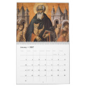 聖猫と聖人カレンダー カレンダー (1月 2027)