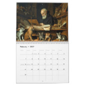 聖猫と聖人カレンダー カレンダー (2月 2027)