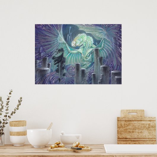 聖獣 ポスター (キッチン)