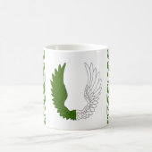 聖石ポピュレースバッジの男爵 コーヒーマグカップ (中央)