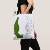 聖石ポピュレースバッジの男爵 トートバッグ (クローズアップ)