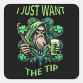 聖祝パトリックのフェスティバル精神は スクエアシール (正面)