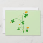 聖祝パトリックの日が来た!」 パーティー 招待状 (裏面)