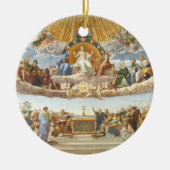 聖祭の論議、ラファエロ・サンツィオ セラミックオーナメント (正面)