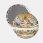 聖祭の論議、ラファエロ・サンツィオ マグネット (正面/裏面)