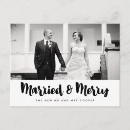 聖結婚した降誕祭の写真 ポストカード