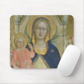 聖者と即位するマドンナおよび子供はSH詳しく述べます マウスパッド (マウス)