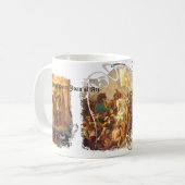 聖者のジャンヌダルクのコーヒー・マグの生命 コーヒーマグカップ (正面左)