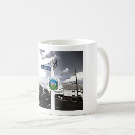 聖者のジュードの道のコーヒー・マグ! コーヒーマグカップ (正面右)