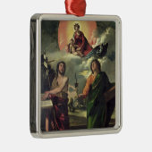 聖者のジョンのThへのヴァージンの亡霊 メタルオーナメント (右)