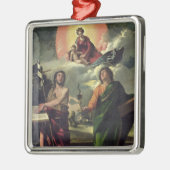 聖者のジョンのThへのヴァージンの亡霊 メタルオーナメント (左)