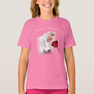 聖者のテレーズの女の子 Tシャツ