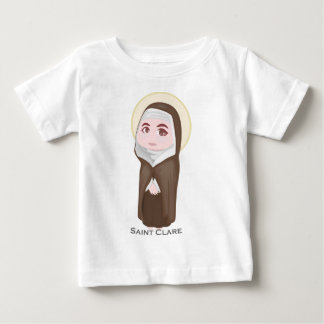 聖者のドクレアのかわいいカトリック教徒 ベビーTシャツ