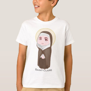 聖者のドクレアのかわいいカトリック教徒 Tシャツ