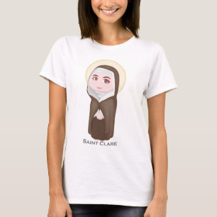 聖者のドクレアのかわいいカトリック教徒 Tシャツ