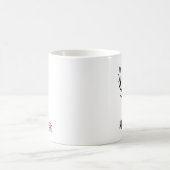 聖者のヒューバートの雄鹿 コーヒーマグカップ (中央)