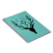 聖者のヒューバートの雄鹿 ノートブック (右側)