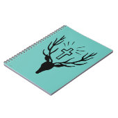 聖者のヒューバートの雄鹿 ノートブック (左側)