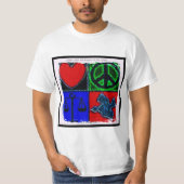 聖者のフィリップNeriの引用文 Tシャツ (正面)