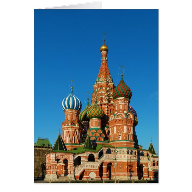 聖者のベズルのカテドラルモスクワロシア (正面)