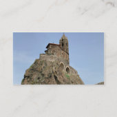 聖者のマイケルのd'Aiguilhe (写真) 名刺 (裏面)