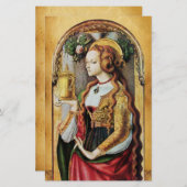 聖者のマグダラのマリア羊皮紙 便箋 (正面/裏面)