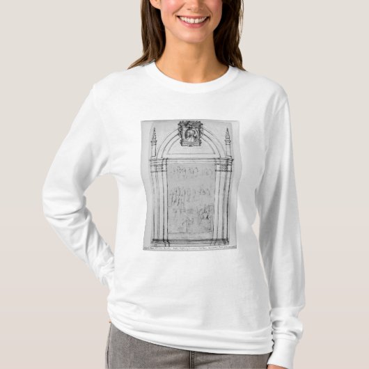 聖者の生命からの場面 Tシャツ (正面)