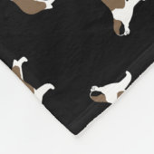 聖者のBernardsパターン フリースブランケット (角)