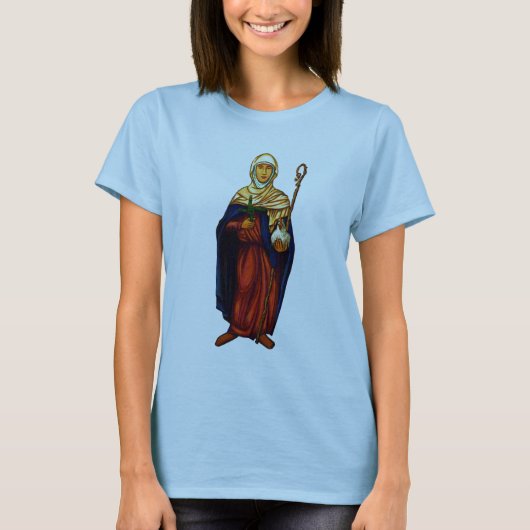 聖者のBridgetのベビードールの女性のワイシャツ Tシャツ (正面)