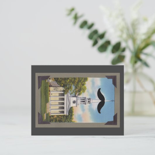 聖者のMustachiasの郵便はがき ポストカード (スタンド正面)