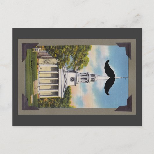 聖者のMustachiasの郵便はがき ポストカード (正面)