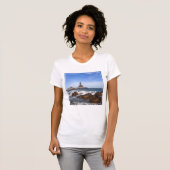 聖者のThiruvalluvarの彫像|タミル・ナードゥ州、インド Tシャツ (正面フル)