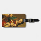 聖者を持つマドンナそして子供 ラゲッジタグ (正面横)