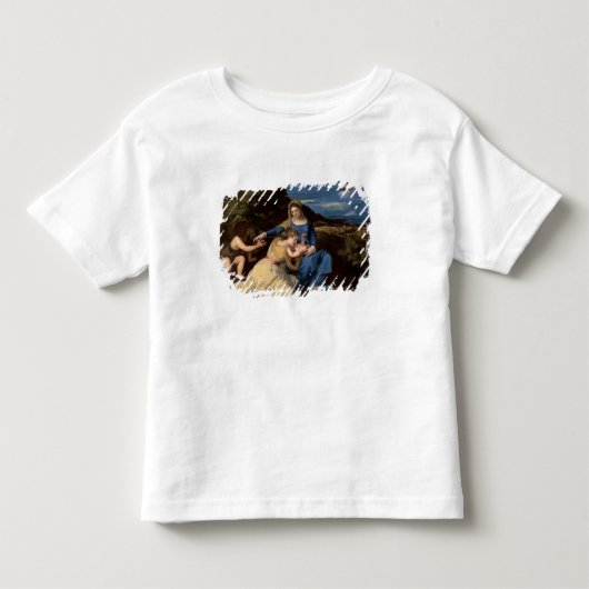 聖者を持つヴァージンそして子供、1532年 トドラーTシャツ (正面)