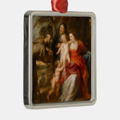 聖者を持つ神聖な家族 メタルオーナメント (右)