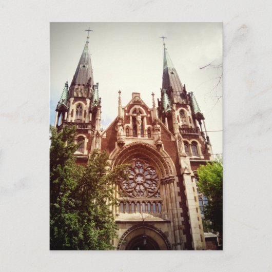 聖者オリガおよびエリザベスの教会 ポストカード (正面)