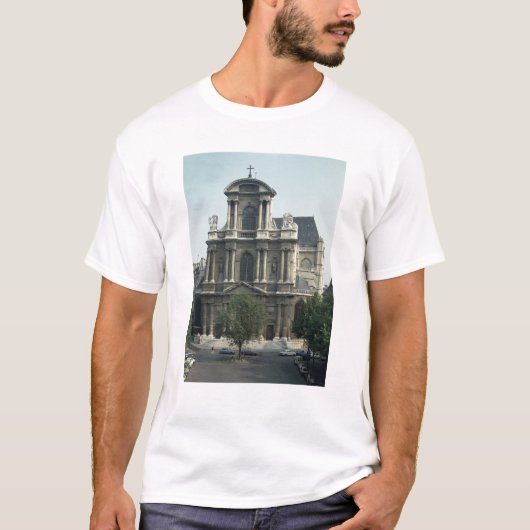 聖者ジェルベーの教会の正面 Tシャツ (正面)