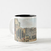 聖者ジェルマンl'Auxerrois、c.1802の眺め ツートーンマグカップ (正面左)