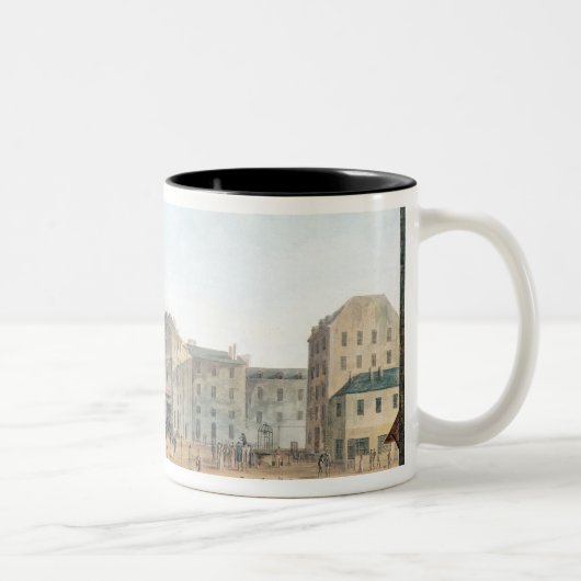 聖者ジェルマンl'Auxerrois、c.1802の眺め ツートーンマグカップ (右)