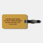 聖者ジュード ラゲッジタグ (裏面横)